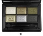 Тени Christian Dior "Palette Fards Apaupieres 6-colour eyeshadow", 6 g