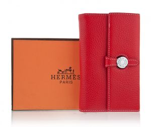 Женский кошелёк Hermes (Red) ― Элитной парфюмерии и аксессуаров HOMETORG.RU