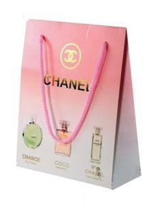 Подарочный набор Mini 3*15ml (Chanel-pink) ― Элитной парфюмерии и аксессуаров HOMETORG.RU